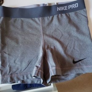 Grey nike spandex